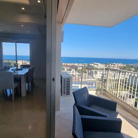 Luxury Vue Panoramique 公寓 昂蒂布